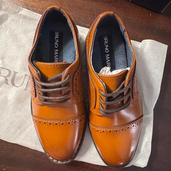 Bruno Marc Other - Brown Boys Dress Shoe